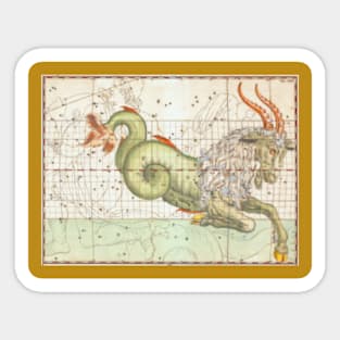 Aires the Ram Astrological Art Sticker